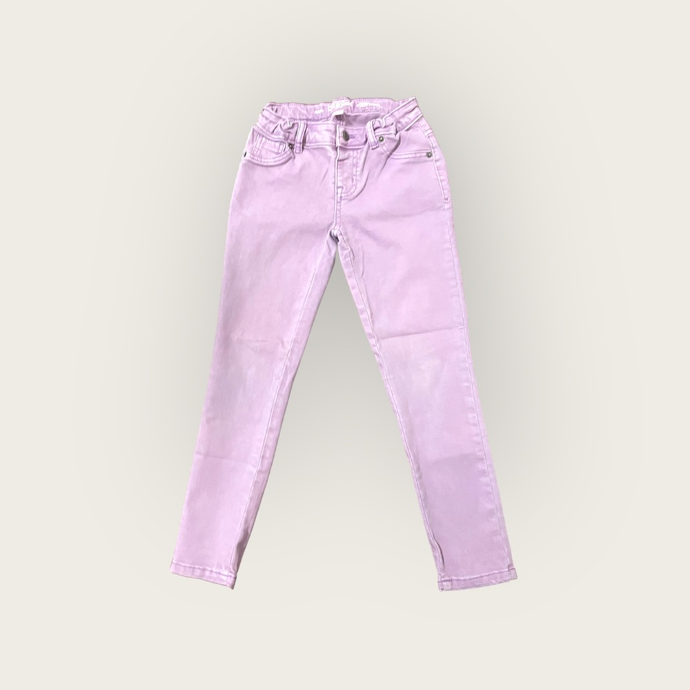 Cat and Jack girls size 8 purple super stretch jeggings!